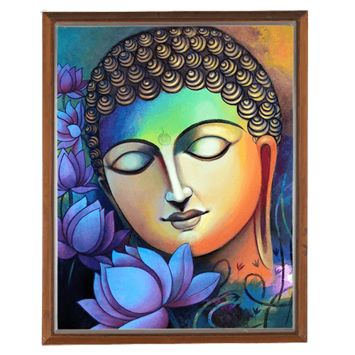 تابلو دختر سبک کوبیسم